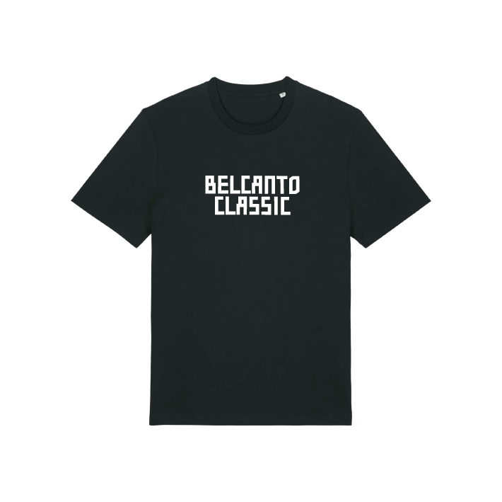 T-shirt Belcanto Classic (zwart/grijs)