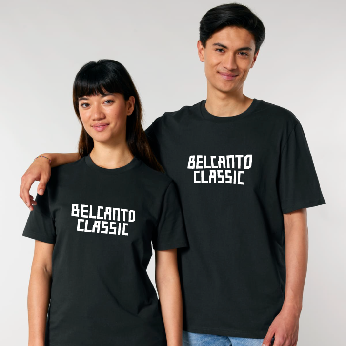 T-shirt Belcanto Classic (zwart/grijs)