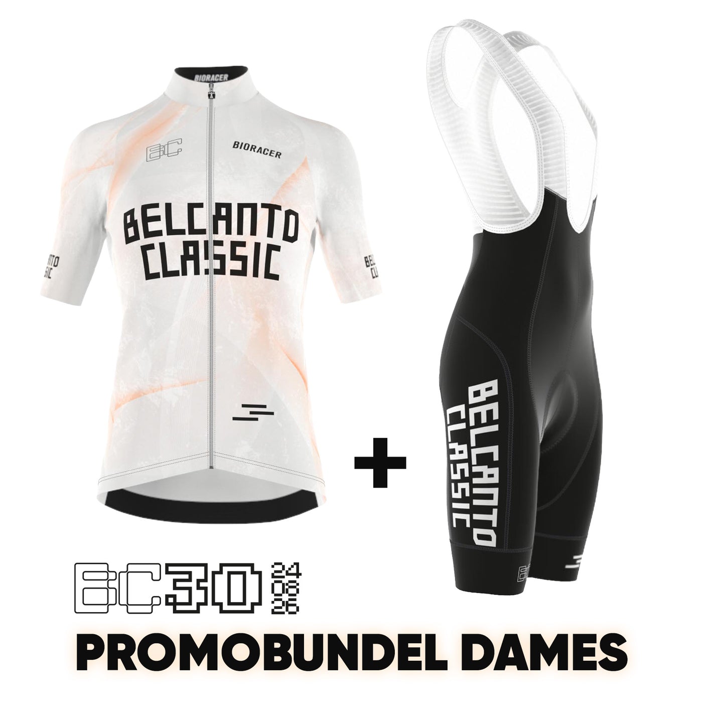Promobundel Shirt + Bibshort DAMES