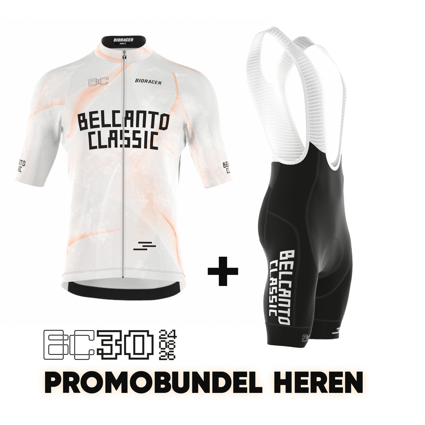 Promobundel Shirt + Bibshort HEREN